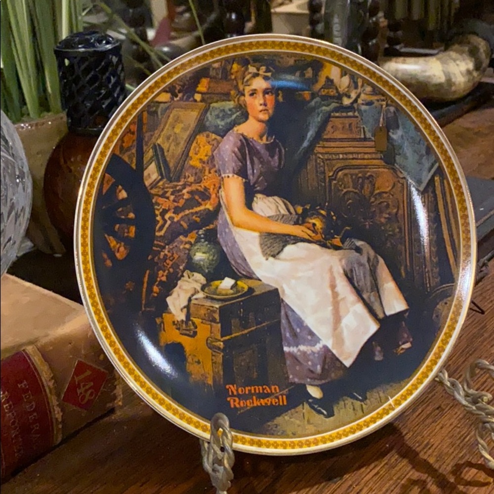 Norman Rockwell Plate